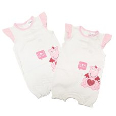 PKX01: Baby Girls Romper (NB-24 Months, slight fault, see description)